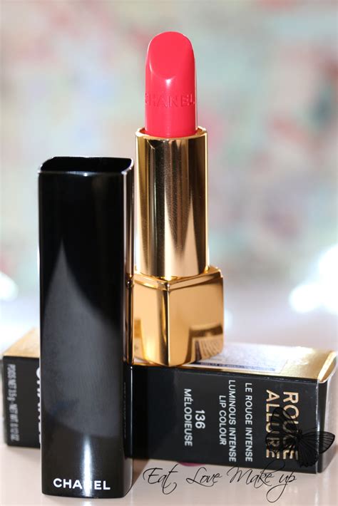 chanel 136 rouge allure|chanel rouge allure luminous.